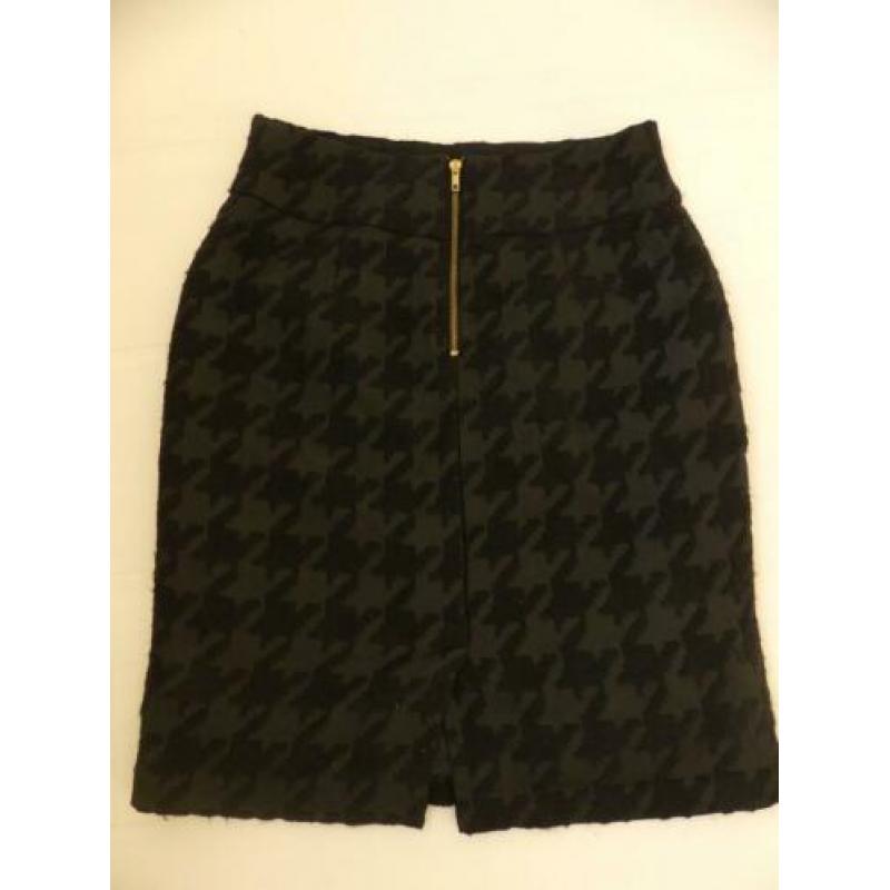 H&M rok - pied de poule patroon - mt.38