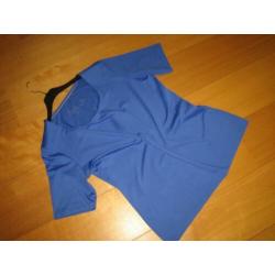 Prachtig blauw t-shirt SELECTION by S.OLIVER 46 snazzeys