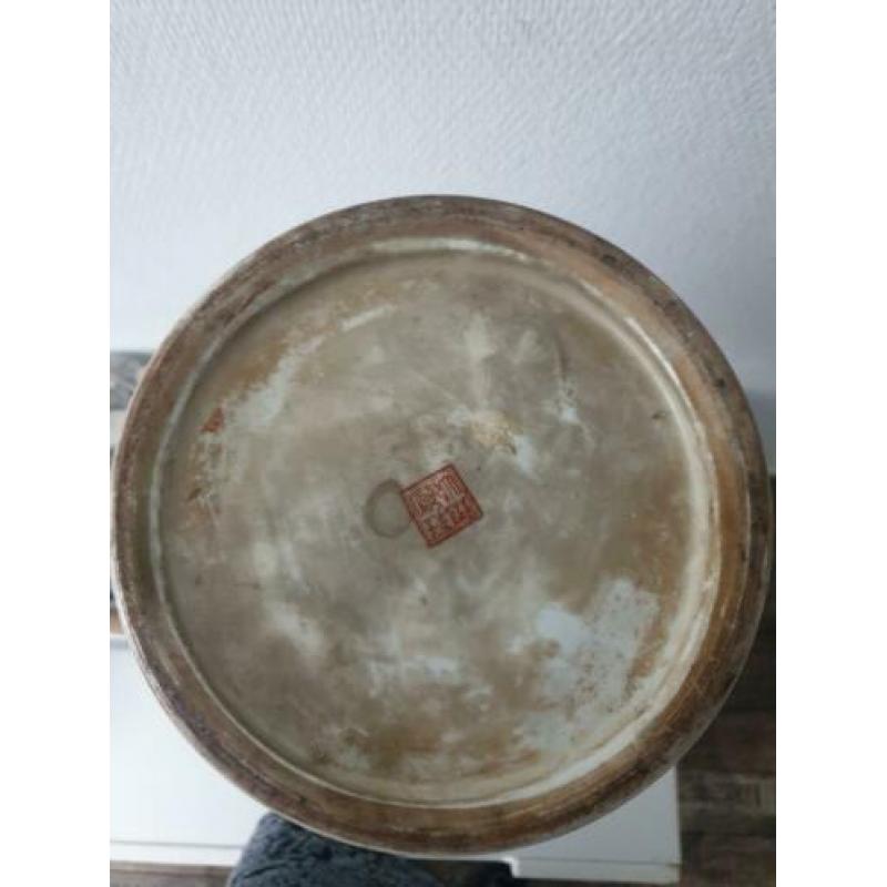 grote Chinese qing qianlong vaas 62 cm hoogte