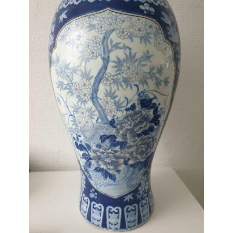 grote Chinese qing qianlong vaas 62 cm hoogte