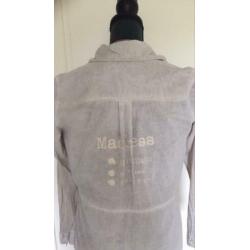 Leuke lange Follied Garbo blouse mt S