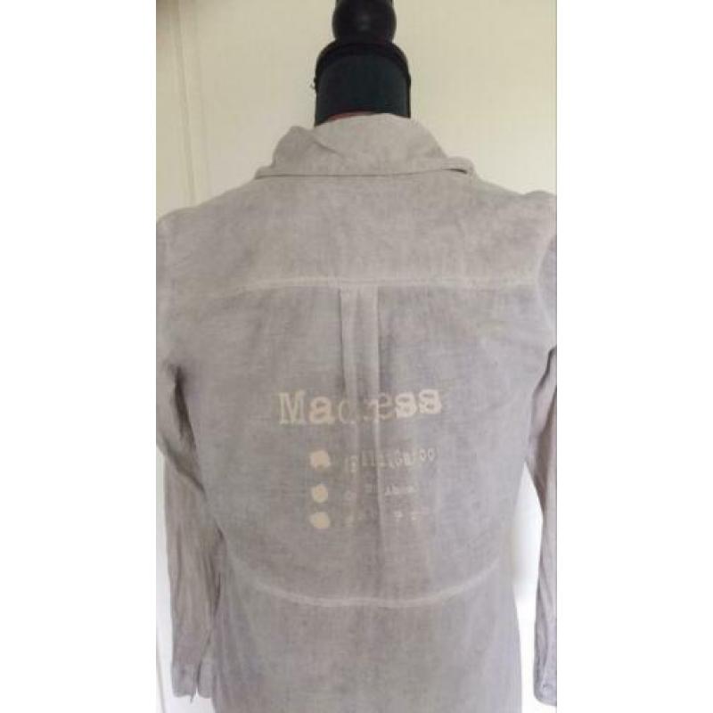 Leuke lange Follied Garbo blouse mt S