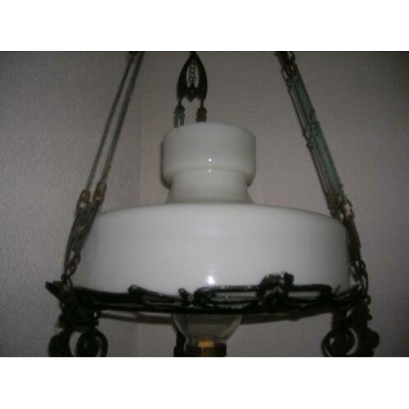antieke olielamp