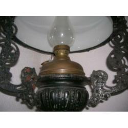 antieke olielamp