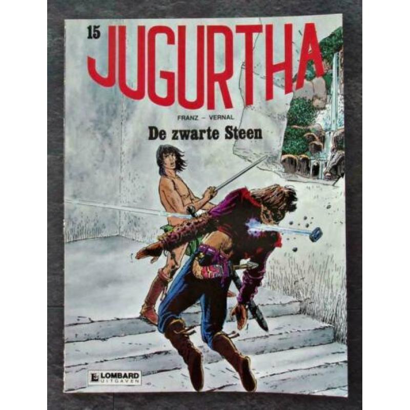 2 x Jugurta 15 + 16 - De Sombere woede + De Zwarte Steen
