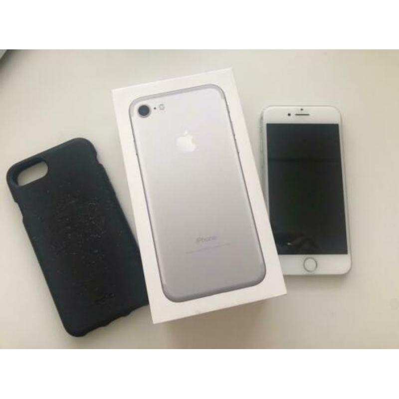 Zilver Apple iPhone 7 128GB - in prima staat TE KOOP