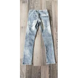 Grijze Name-it spijkerbroek skinny, maat 134 zgan