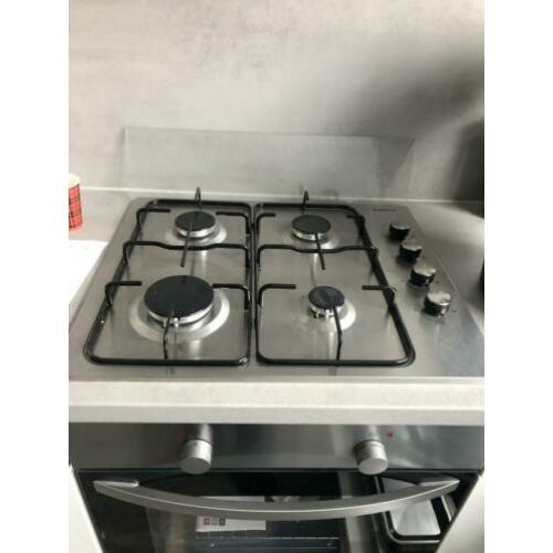 Inventum inbouw gaskookplaat nieuw