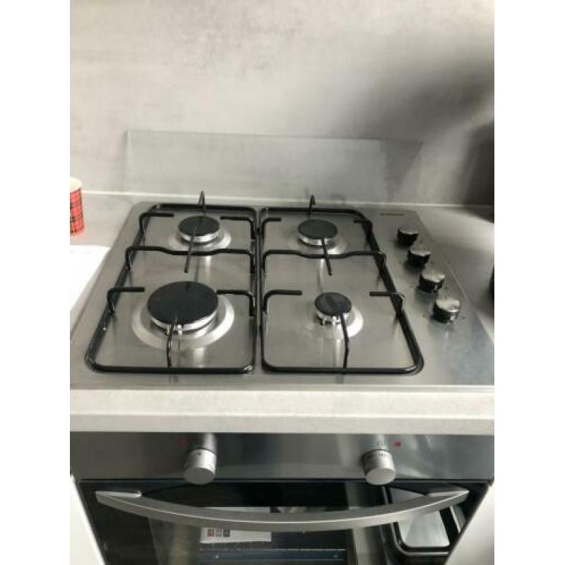 Inventum inbouw gaskookplaat nieuw
