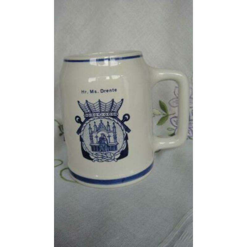 Bierpul Hr.Ms. Drente -Koninklijke Marine - Defts blauw