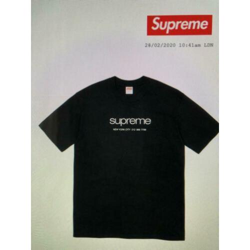 Supreme t-shirt mt L - nieuw
