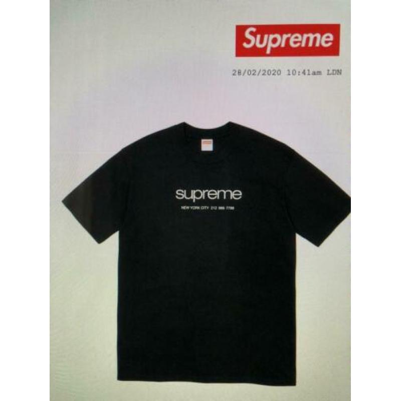 Supreme t-shirt mt L - nieuw