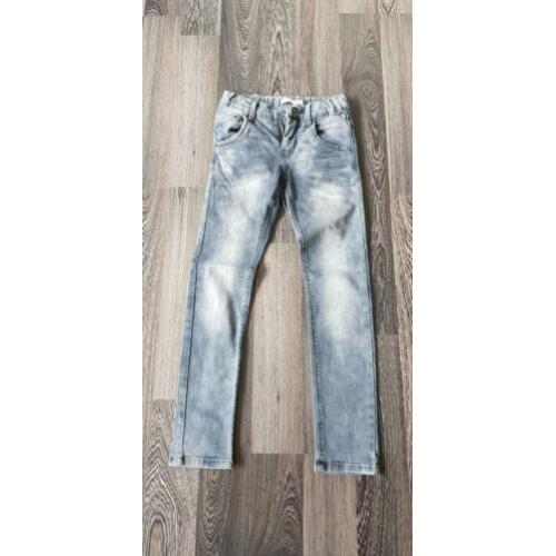 Grijze Name-it spijkerbroek skinny, maat 134 zgan