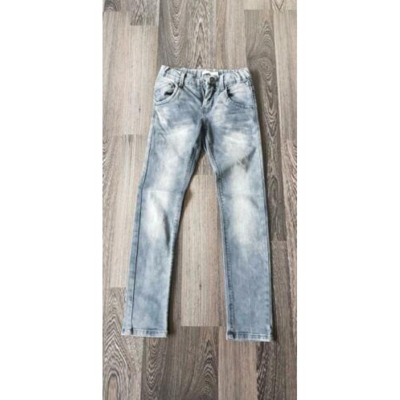 Grijze Name-it spijkerbroek skinny, maat 134 zgan