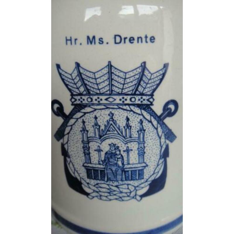 Bierpul Hr.Ms. Drente -Koninklijke Marine - Defts blauw