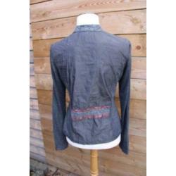 Blouse/ vest grijs Just White mt 36