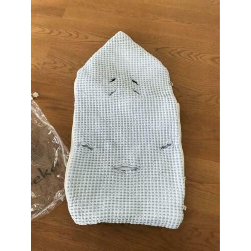 Koeka voetenzak antwerp babyblauw zgan