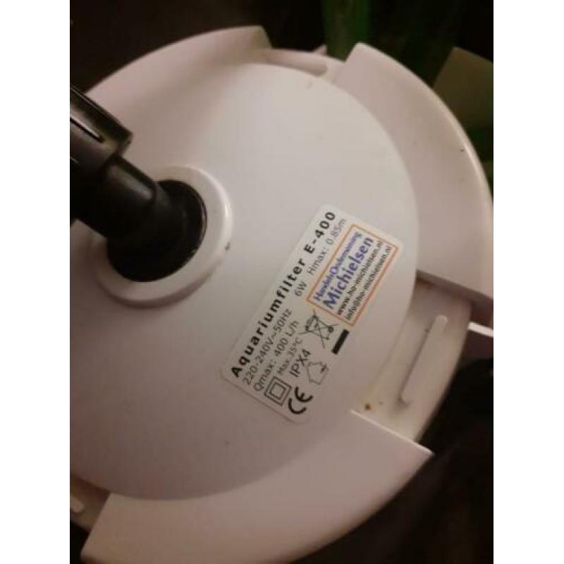 Aquarium Buitenfilter & skimmer