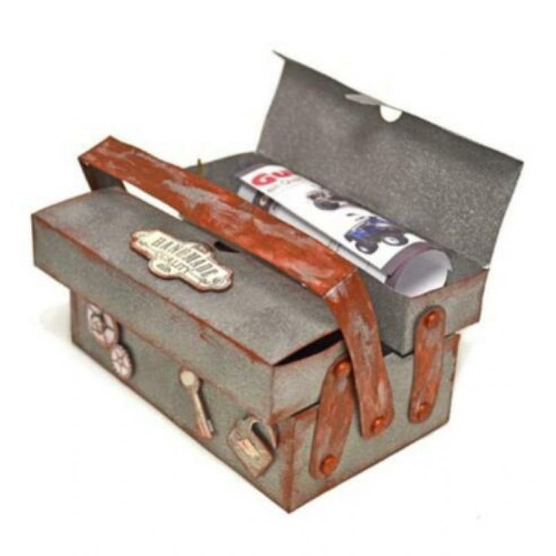Viva Decor Fancy Box gereedschapskoffer sjabloon 30 x 30 cm