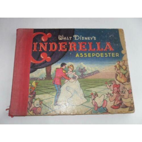 Plaatjesalbum Walt Disney's CINDERELLA Assepoester