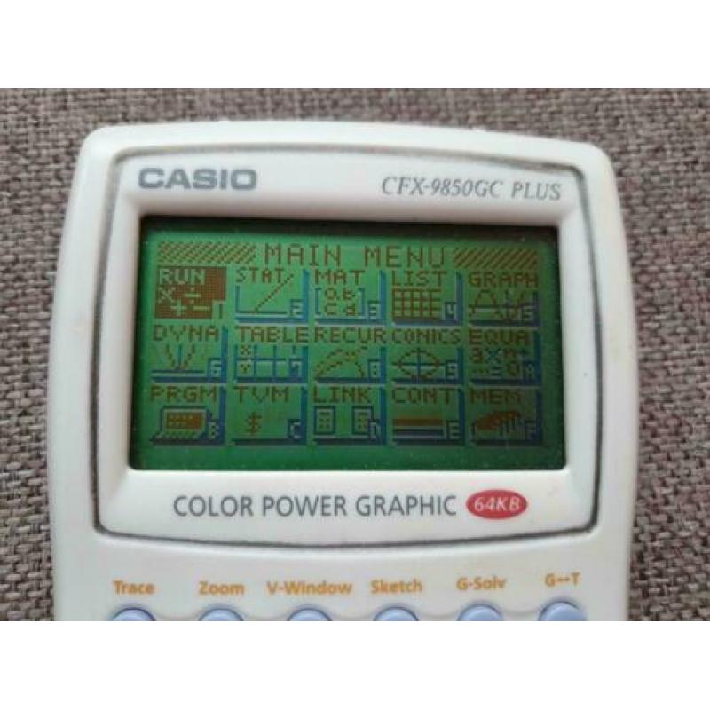 Casio grafische rekenmachine