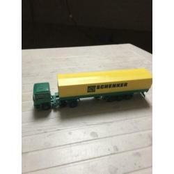vrachtwagen MAN schenker herpa