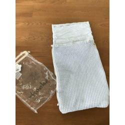 Koeka voetenzak antwerp babyblauw zgan