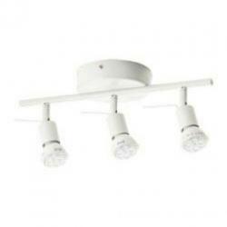 6X Ikea Tross plafond spot wit