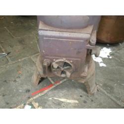 Allesbrander houtkachel, Nb reparatie nodig bij pijp