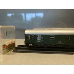 Rowa 3115 DB Postwagon in OVP en Rowa DB rijtuig set 25 euro