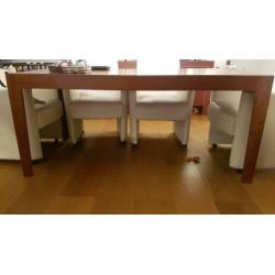 Handgemaakte Kersenhouten eettafel