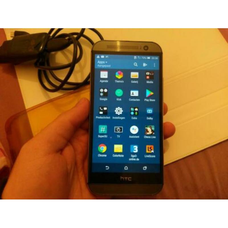 HTC one m8 met Nieuwe batterij Boom sound