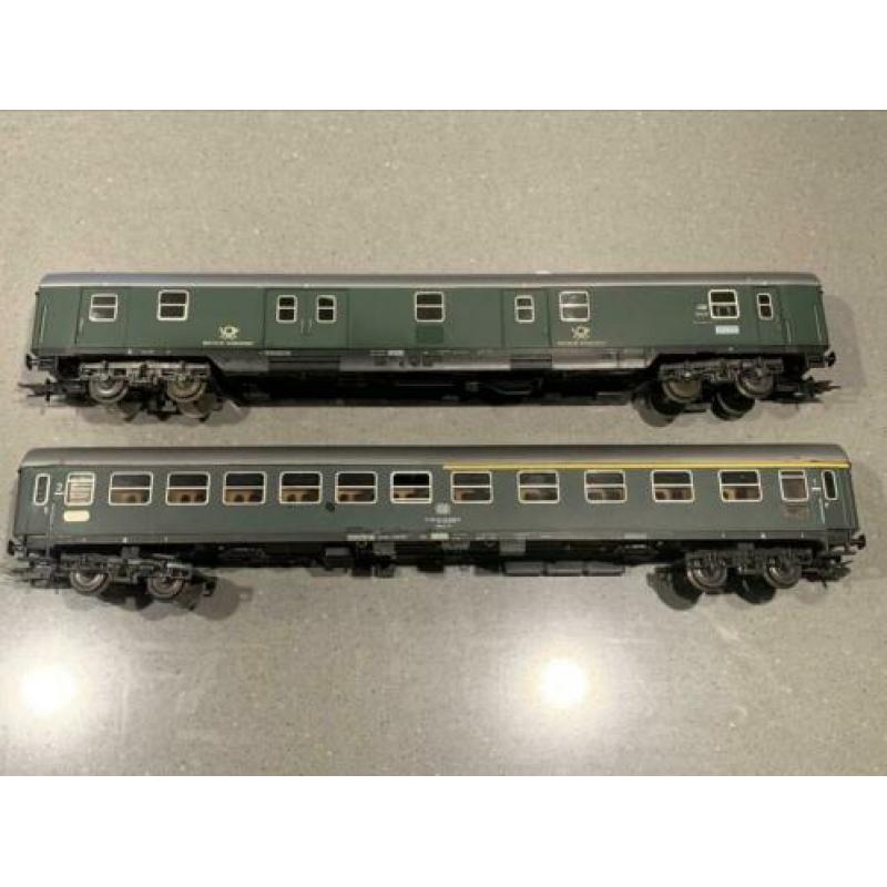 Rowa 3115 DB Postwagon in OVP en Rowa DB rijtuig set 25 euro