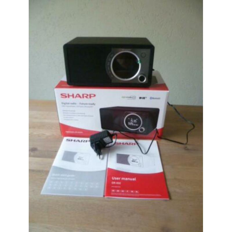 Sharp DR-450BK Digitale radio DAB, DAB+ kleur zwart
