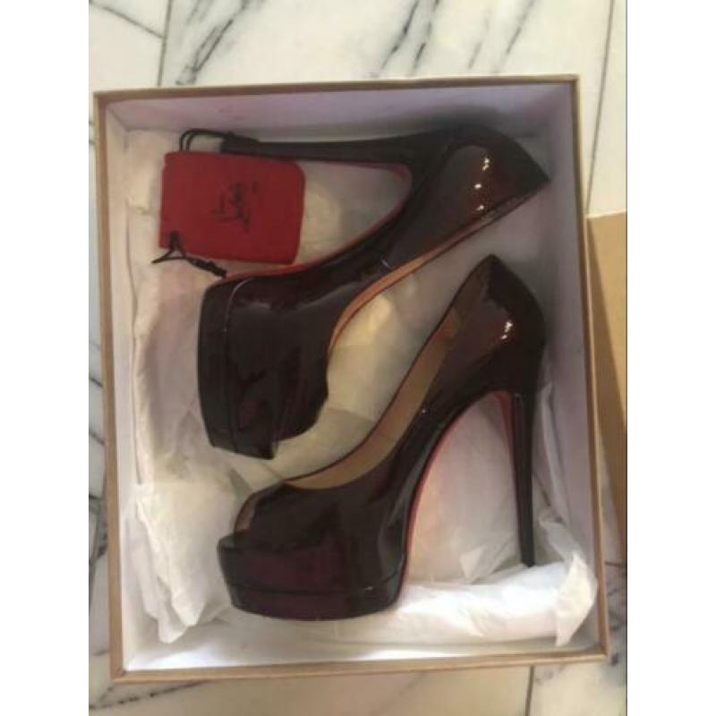 Originele Christian Louboutin Platform Pumps maat 38
