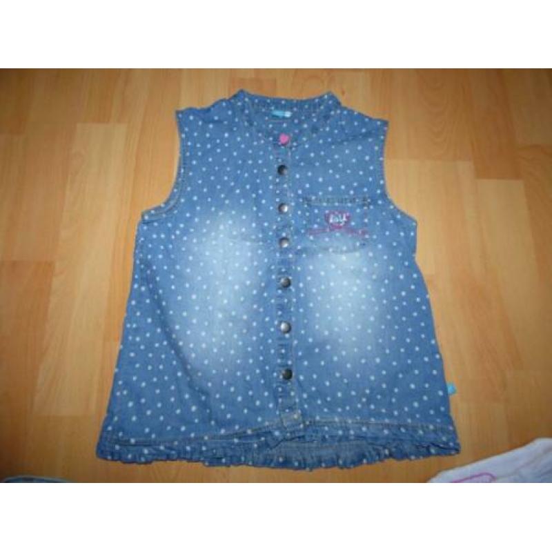 Leuke set (3 broekjes/blouse)van Lief!, maat 110 NIEUW/ZGAN