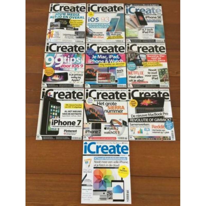 Jaargang 2016 iCreate Magazine