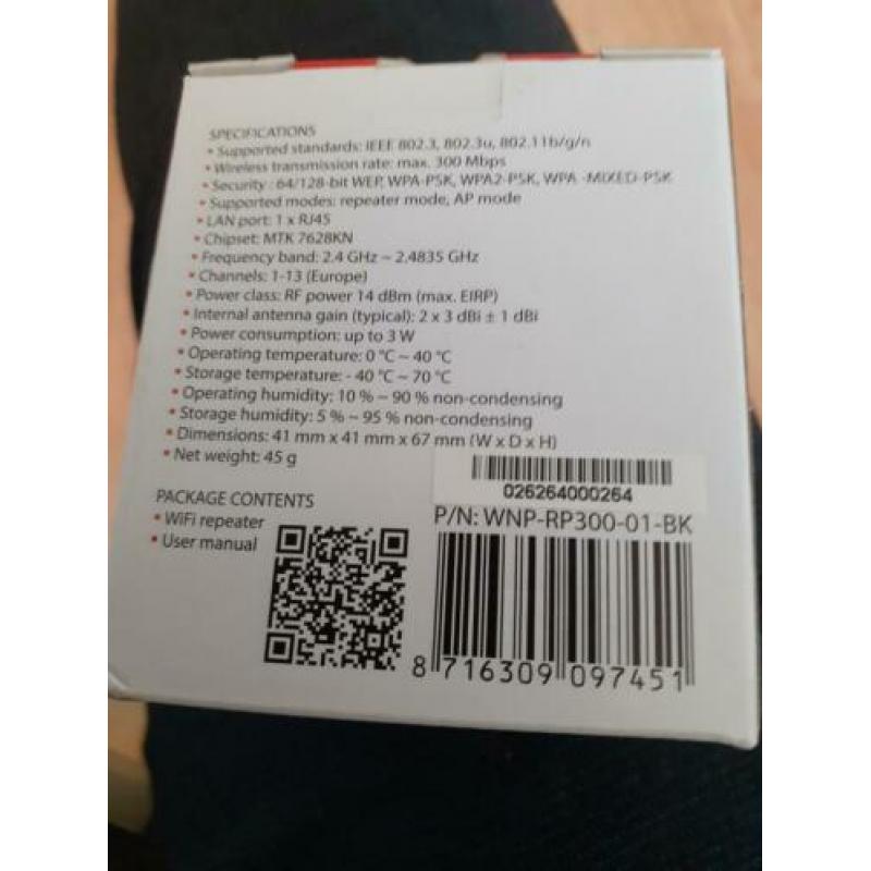 Gembird Wifi repeater