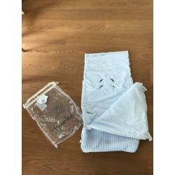 Koeka voetenzak antwerp babyblauw zgan