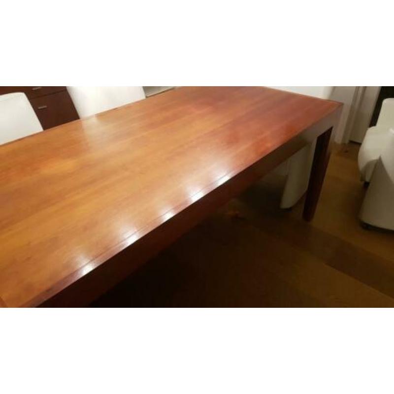 Handgemaakte Kersenhouten eettafel
