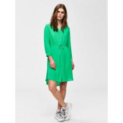SELECTED FEMME prachtige groene Jurk maat 36 / S NIEUW