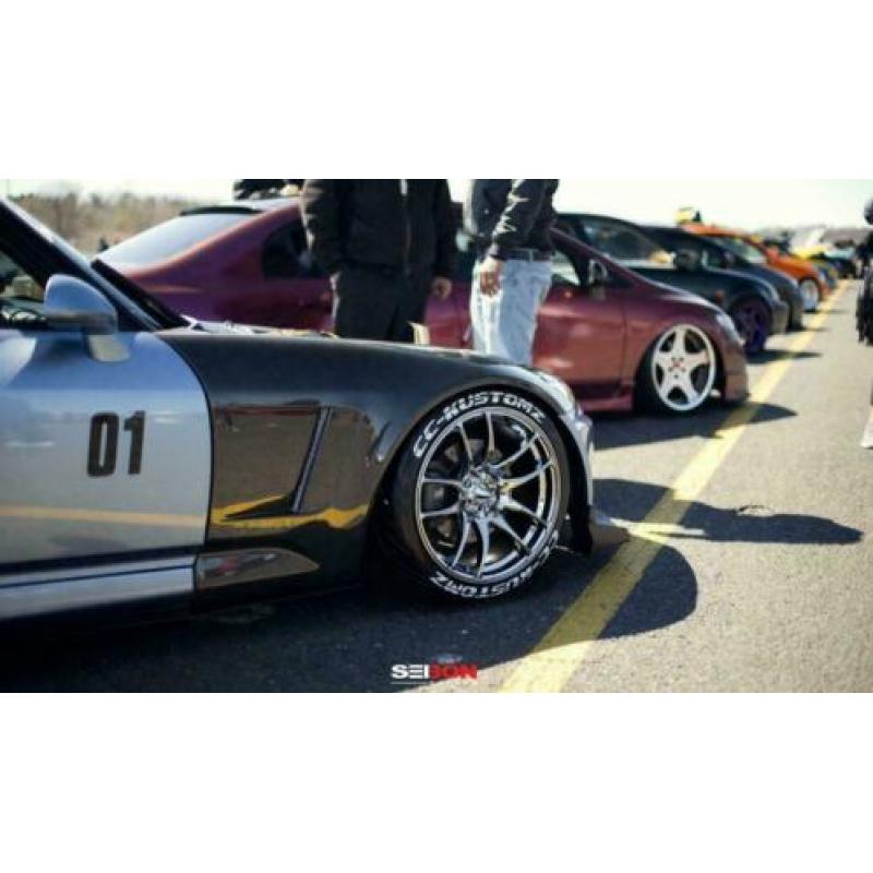 Seibon Carbon motorkap lip spoiler etc. diverse automodellen