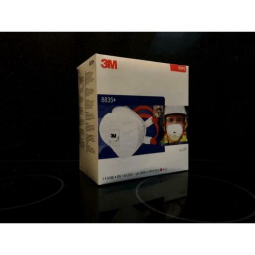 3M Mondmaskers FFP3 R D. Aantal: 7 dozen