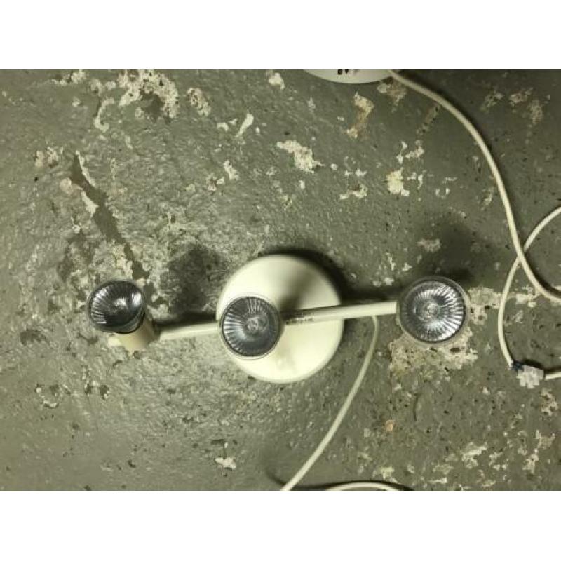 6X Ikea Tross plafond spot wit
