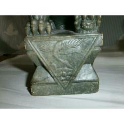 Circa 1950 Zeldzaam excellent antiek Chinese tempelleeuwen**
