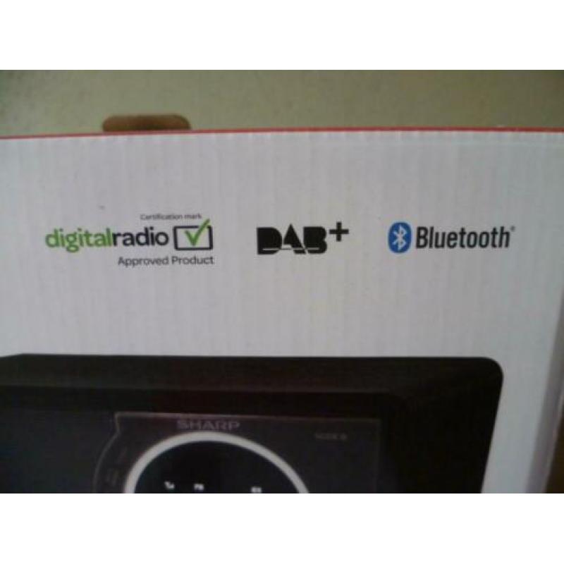 Sharp DR-450BK Digitale radio DAB, DAB+ kleur zwart