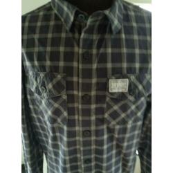Z.g.a.n. overhemd van Super Dry, maat XL
