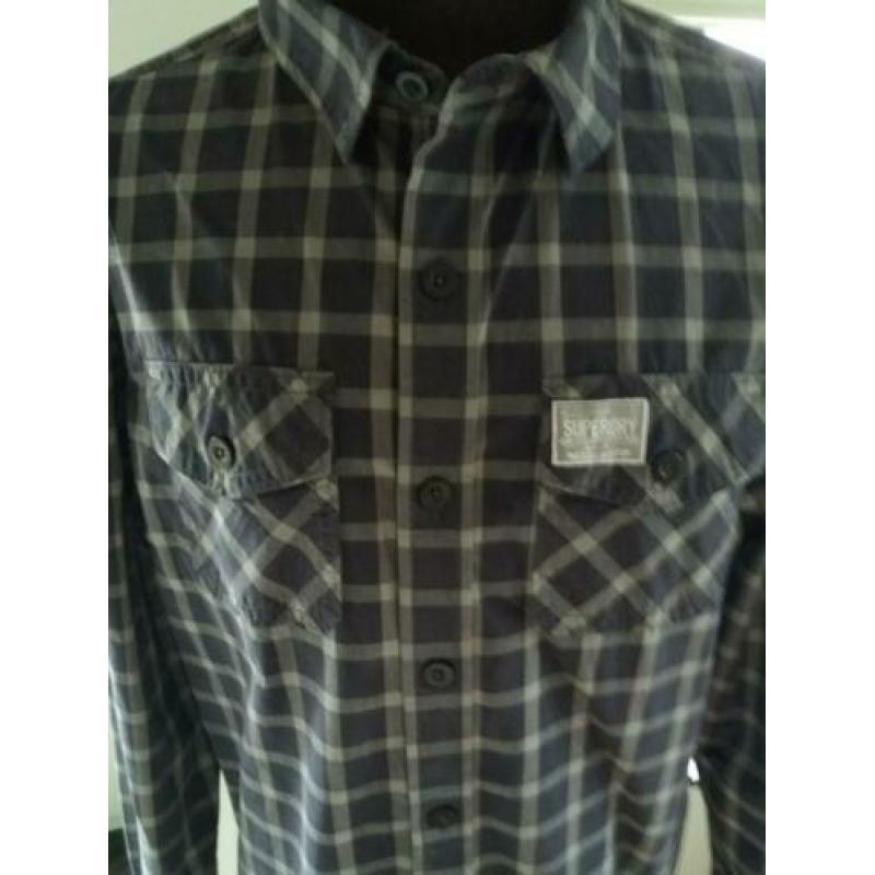 Z.g.a.n. overhemd van Super Dry, maat XL