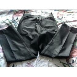 Te koop leer broek
