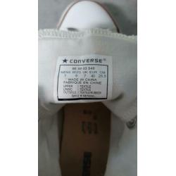 Converse All Stars wit maat 40